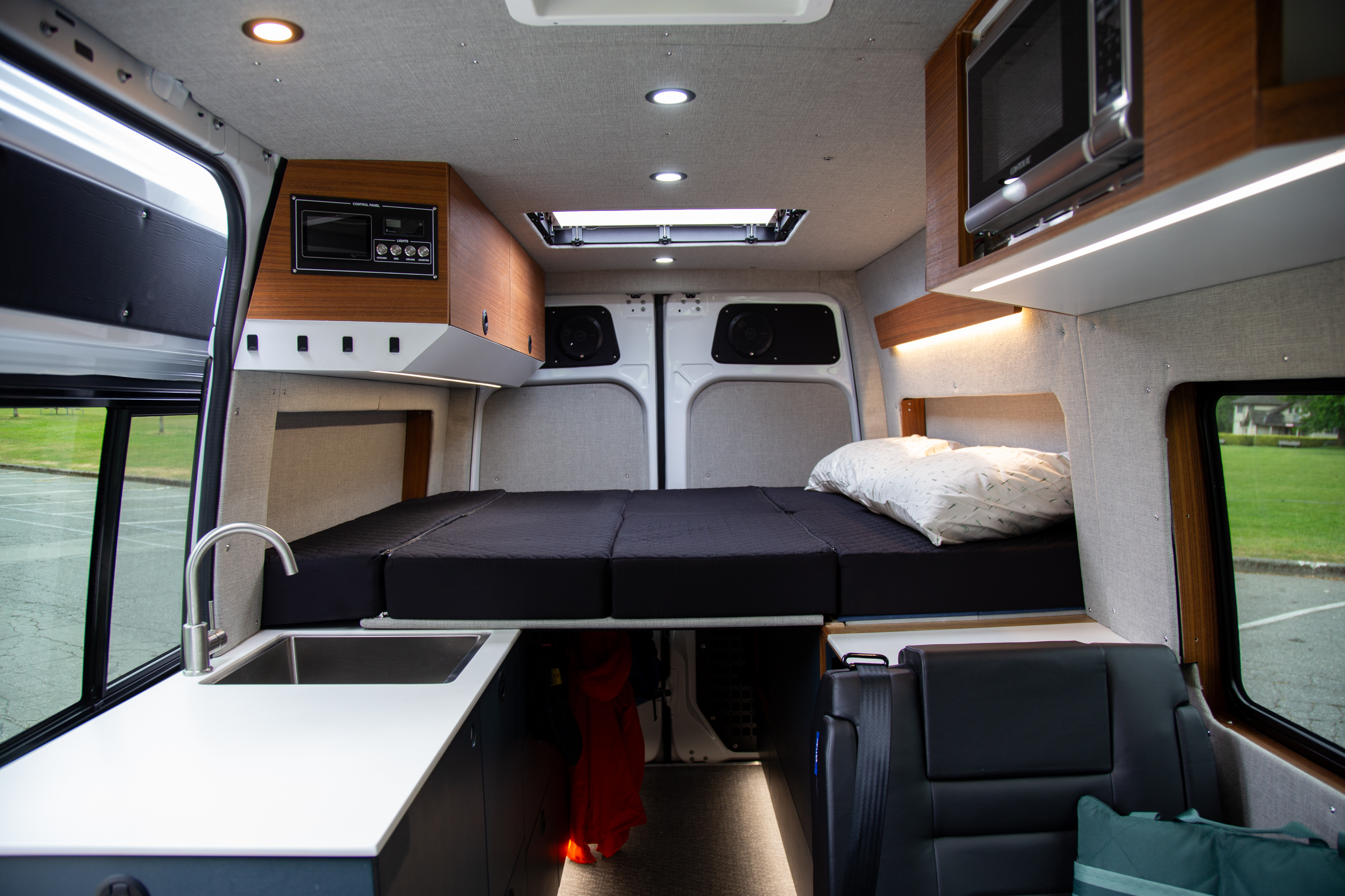 Interior insulation and upholstered wall panels